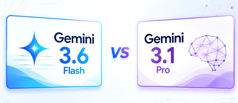gemini 3.6 flash vs 3.1 pro 비교 성능 차이 사용 꿀팁
